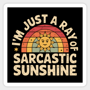 Sarcastic Sunshine Sticker